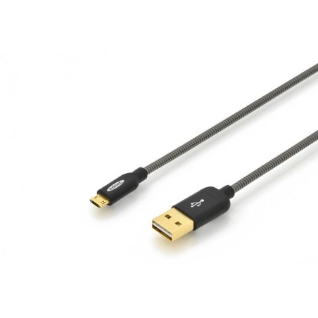 Ednet USB 20 ladekabel 10m sort